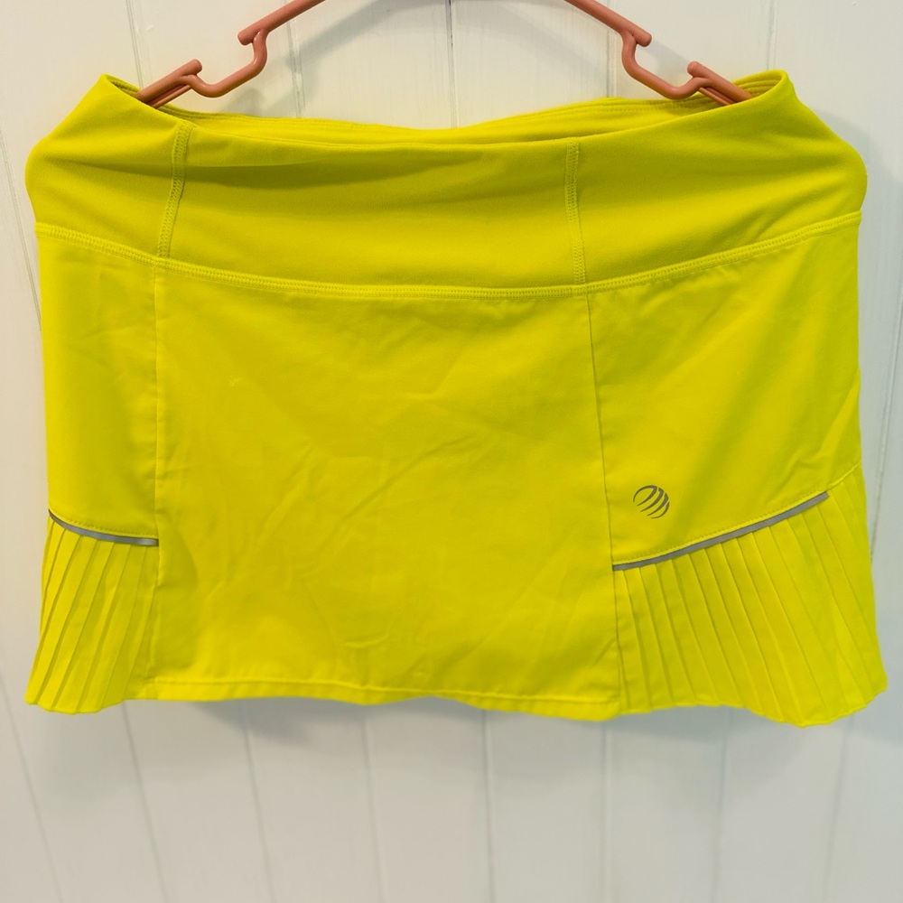 Mpg Yellow Tennis Skort